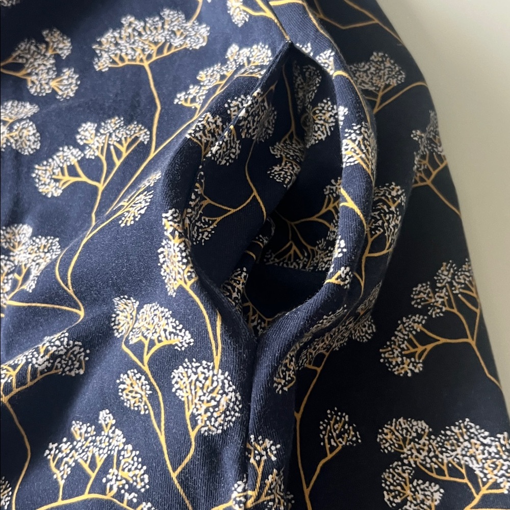 DUFFIELD LANE  ASHLYNN DRESS IN NAVY GROVE Sz S - Picture 10 of 15